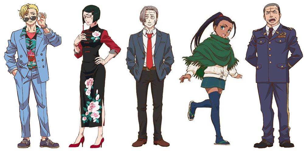 Godzilla Singular Point - Personaggi 3